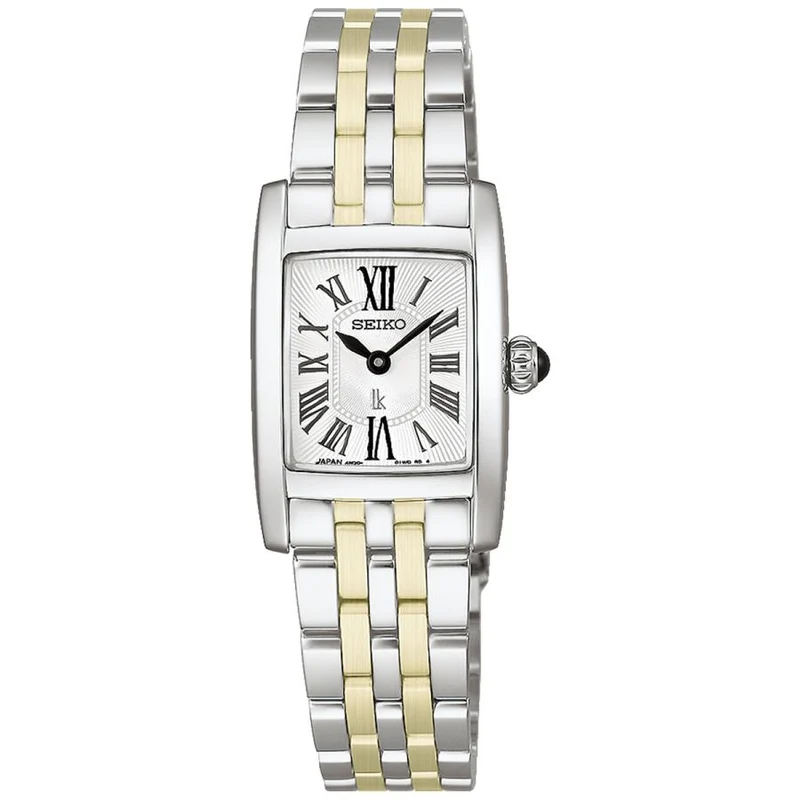 Orologio da donna SEIKO LUKIA Grow HEG002J Hypericum Fruition con quadrante argentato e movimento al quarzo bicolore.
