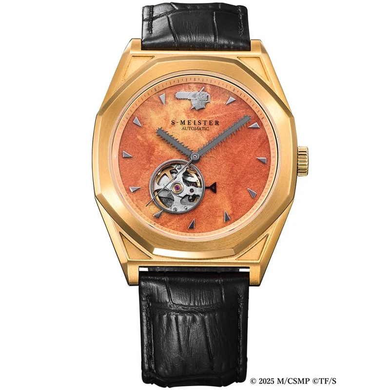 Orologio da uomo automatico GARRACK S-MEISTER SMS-CM-41-C Chainsaw Man, prodotto in Giappone.