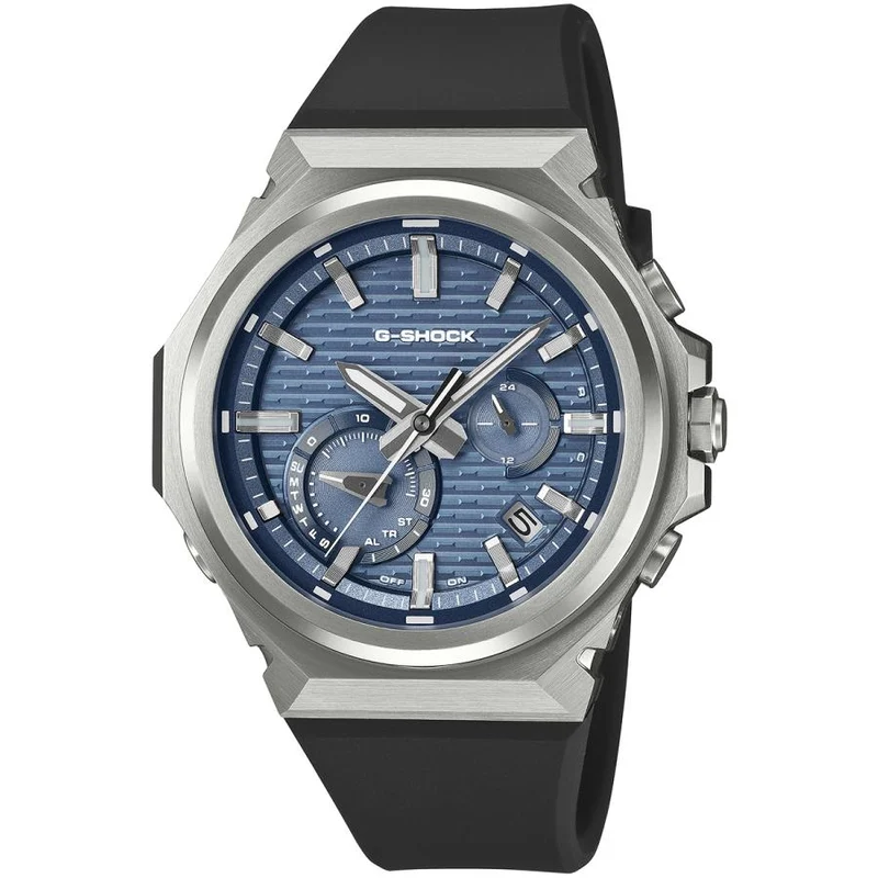 Orologio da uomo CASIO G-SHOCK G-STEEL GST-B1000-2AJF JDM blu con Bluetooth e alimentazione solare.
