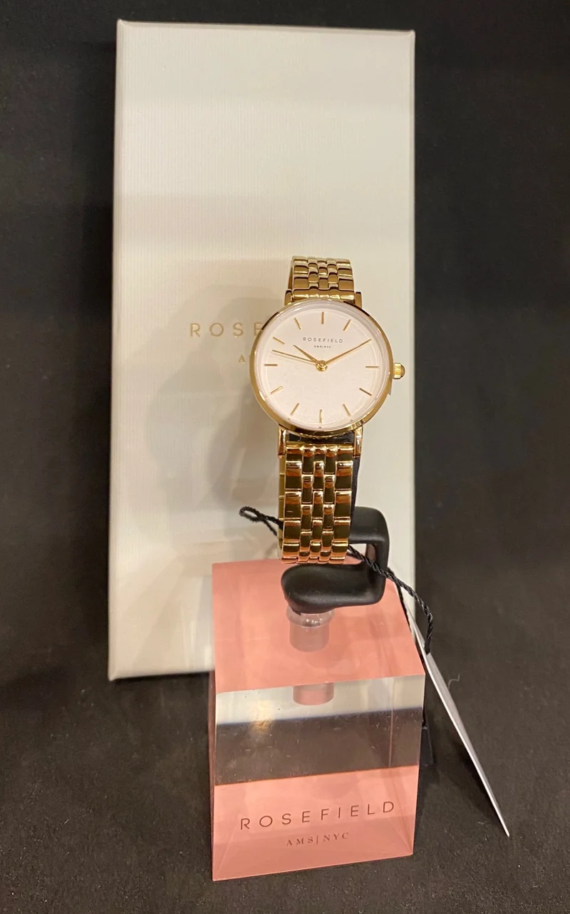 Orologio Rosefield AMS/NYC The Small Edit donna laminato giallo