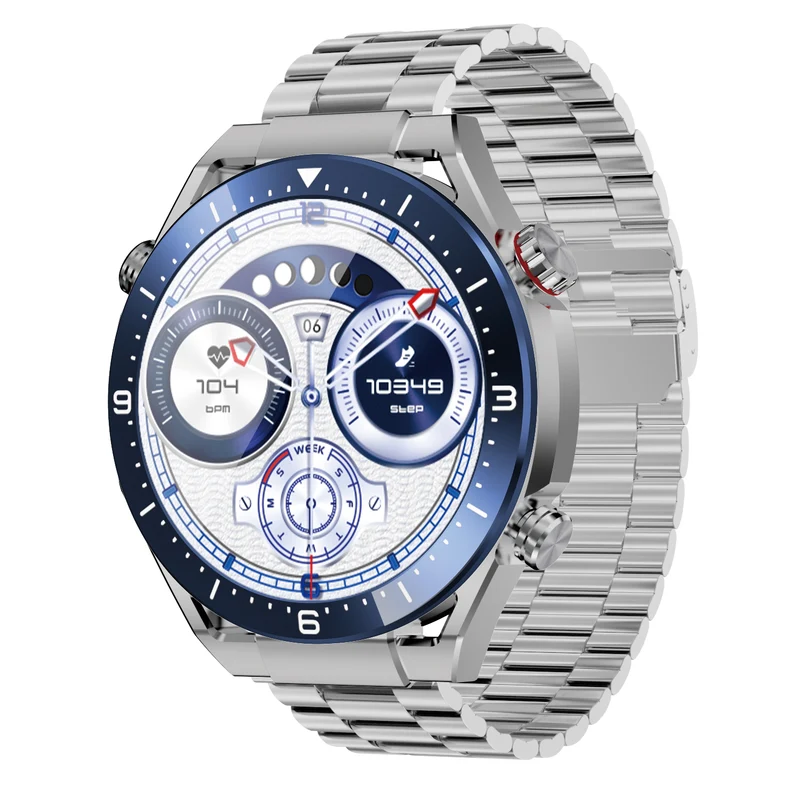 ECOWATCH EW01 Smartwatch Silver – Display 1.52” HD e Autonomia fino a 20 Giorni