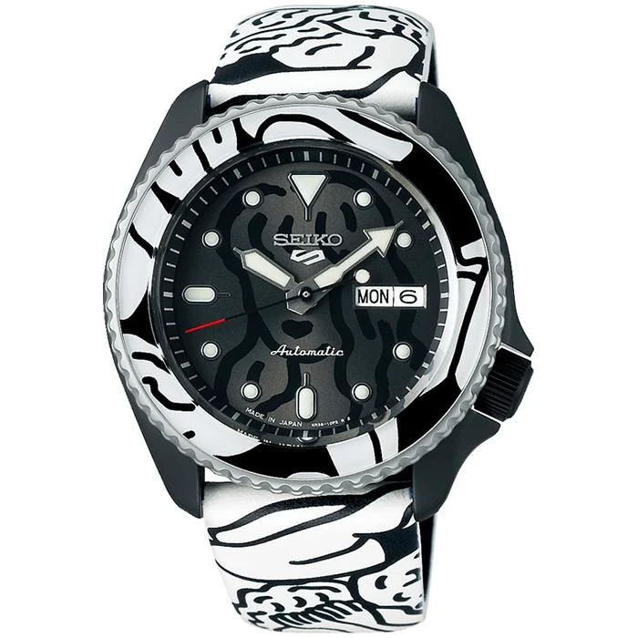 Orologio da uomo meccanico automatico Seiko 5 Sports AUTOMOAI in edizione limitata, modello SBSA123.