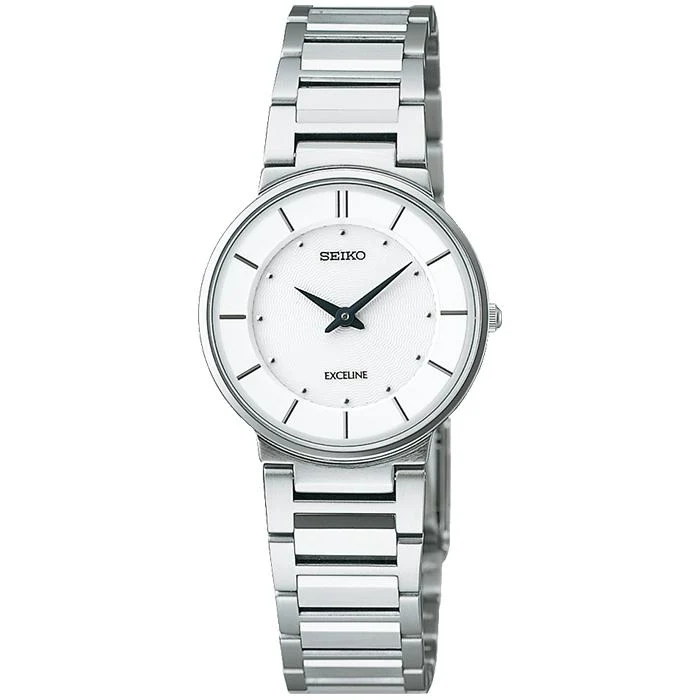 Orologio da donna Seiko Dolce & Exceline al quarzo SWDL147, colore bianco.