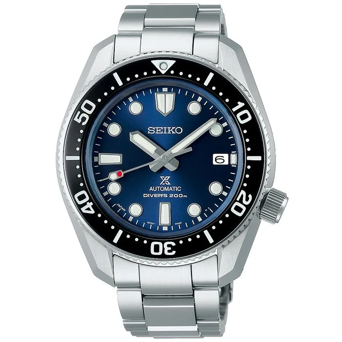 Orologio subacqueo meccanico Seiko Prospex 1968, design moderno, SBDC127, orologio automatico da uomo, blu, esclusivo