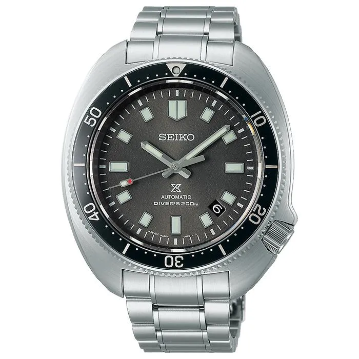 Seiko Prospex Uemura Diver 1970 Orologio subacqueo meccanico, design moderno, orologio da uomo, grigio, SBDX047, modello esclusivo