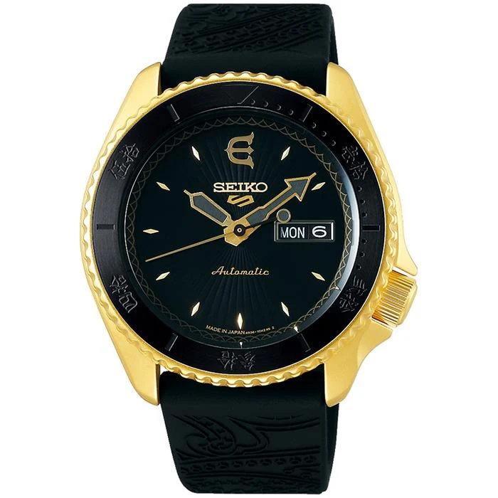 Seiko 5 Sports EVISEN SKATEBOARDS Collaboration KABUTO SBSA104 Orologio meccanico automatico da uomo
