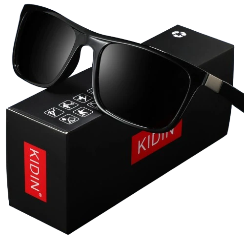 Vintage Square Polarized Sports Sunglasses for Men & Women – Driving, Fishing & Outdoor UV Protection