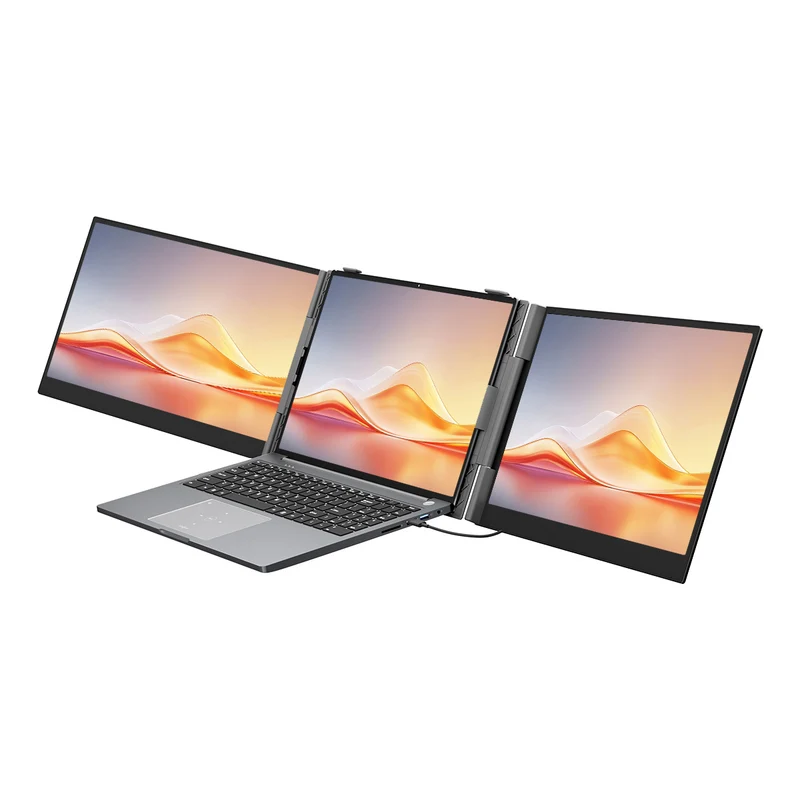 Blackview DCM6 Pro – Doppio Monitor Portatile 14" | Espansione Schermo USB-C per Laptop