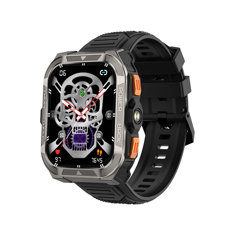 Blackview W80 Pro – Smartwatch Sport Outdoor GPS | Torcia LED Integrata, 1,91", 900 mAh