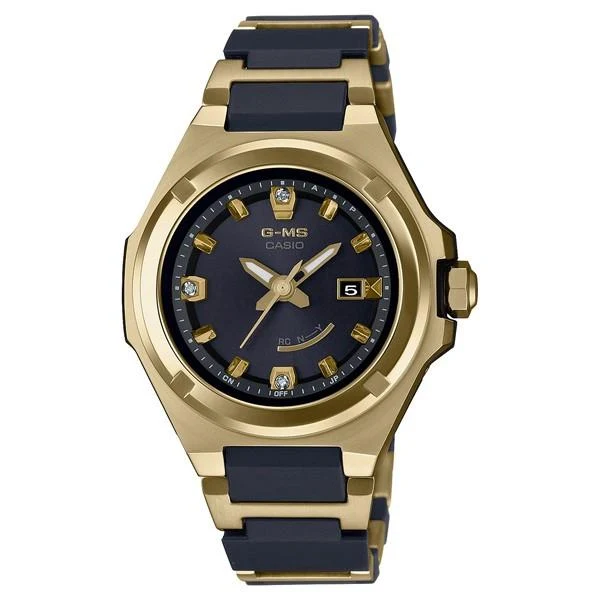 Orologio da donna CASIO Baby-G radiocontrollato a energia solare con funzione World Time MSG-W325CGD-1AJR