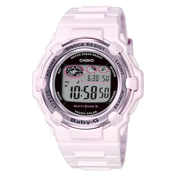 Orologio da donna CASIO BABY-G BGR-3003-4JF a energia solare e radiocontrollato (riceve 6 stazioni radio in tutto il mondo)
