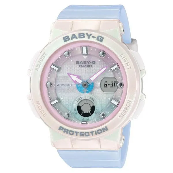 BGA-250-7A3JF BABY-G CASIO Orologio da donna con ora mondiale