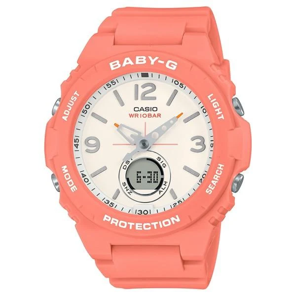Orologio da donna CASIO World Time BGA-260-4AJF BABY-G