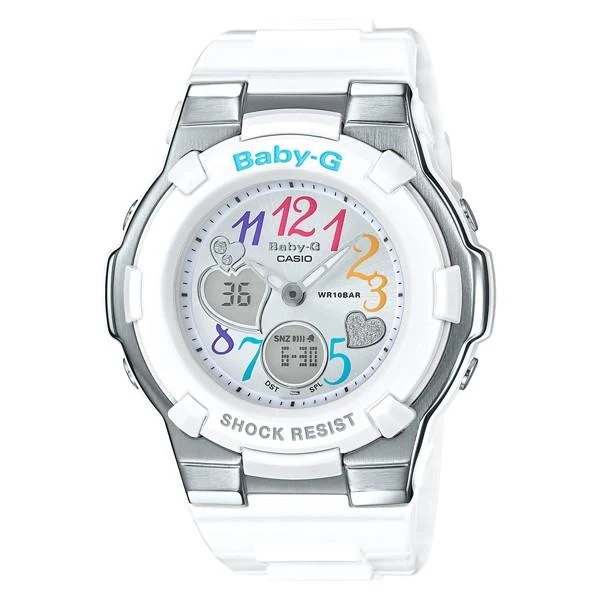 BGA-116-7B2JF BABY-G CASIO BGA-116 Series Orologio da donna con luce LED, elegante e carino per l'atletica