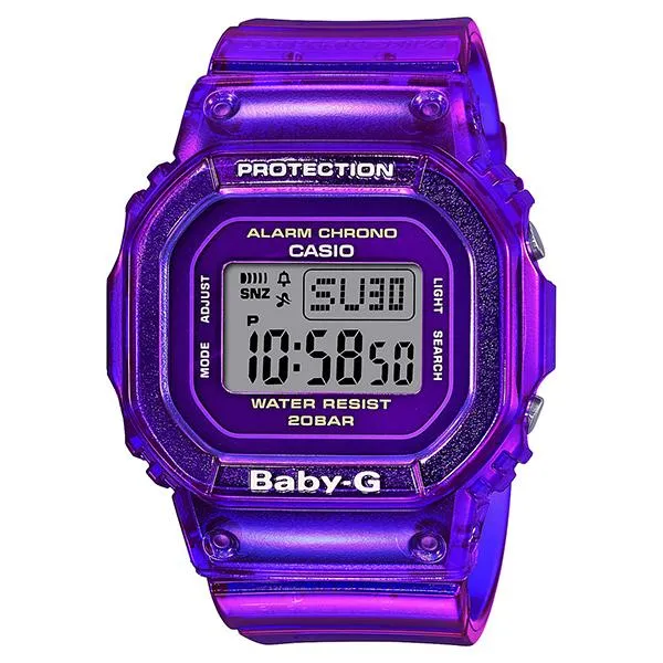 Orologio da donna CASIO Baby-G BGD-560S-6JF Skeleton Viola