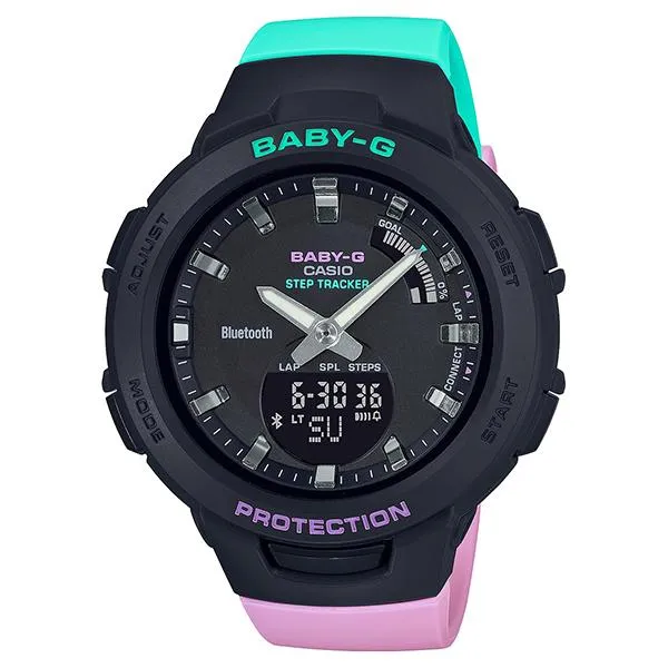 Orologio da donna CASIO G-SQUAD Baby-G BSA-B100MT-1AJF