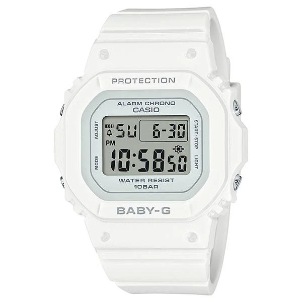 Orologio digitale da donna piccolo CASIO BABY-G bianco BGD-565-7JF