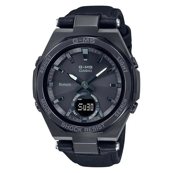 Orologio da donna CASIO Baby-G MSG-B100RL-1AJF G-MS con alimentazione solare e Bluetooth.