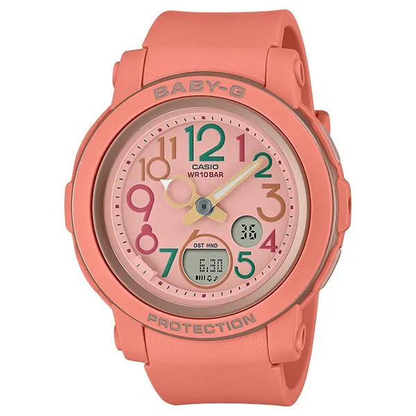 Orologio da donna CASIO Baby-G BGA-290PA-4AJF, modello Preppy Pop Arabic, rilasciato il 4 agosto.