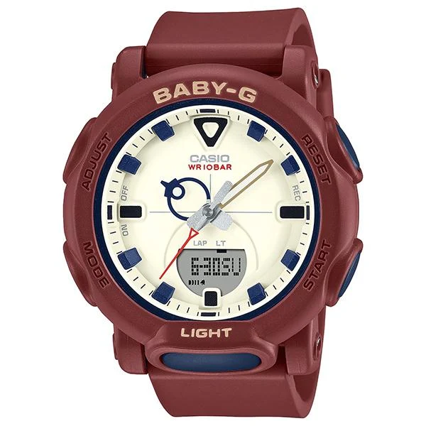 BGA-310RP-4AJF Orologio da donna CASIO BABY-G Retro Pop Color Borgogna