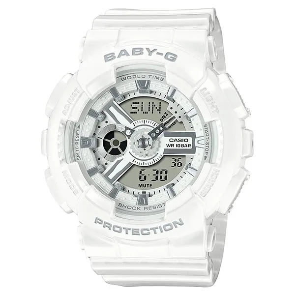 Orologio da donna CASIO Baby-G bianco BA-110X-7A3JF
