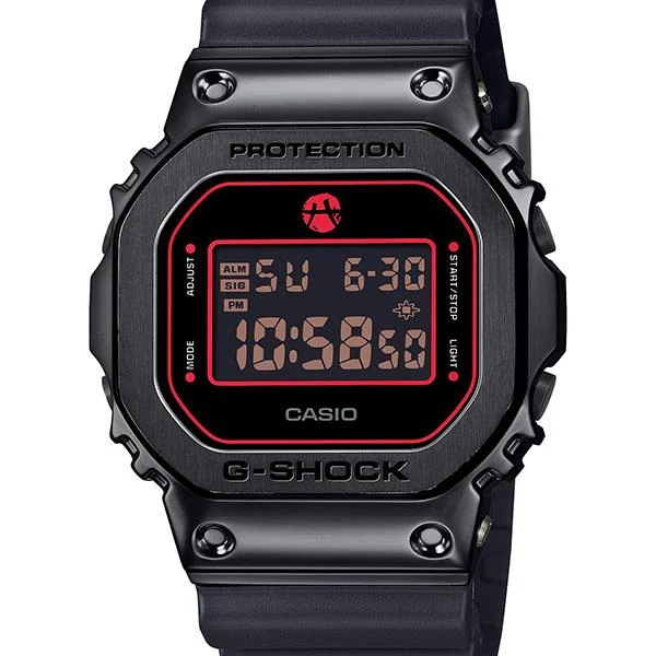 Orologio da uomo CASIO G-SHOCK GM-5600RH-1JR con cassa in metallo firmata Rui Hachimura, modello 5600