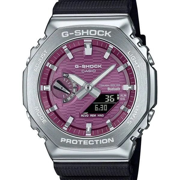 Orologio da uomo CASIO G-SHOCK GBM-2100A-4BJF rivestito in metallo