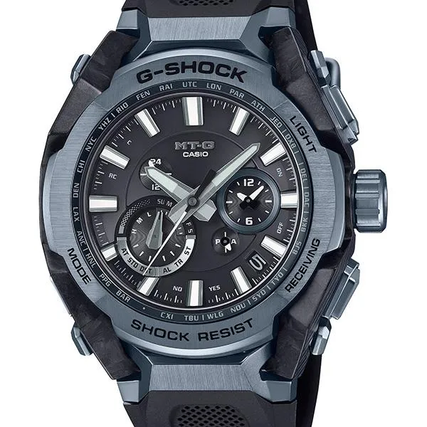MTG-B4000B-1A2JF G-SHOCK CASIO Nuovo orologio da uomo MT-G B4000 con cinturino in IP blu PL