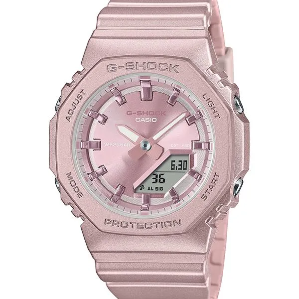 Orologio da donna G-SHOCK CASIO GMA-P2100ST-4AJF con colori setosi.