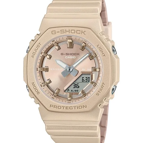 Orologio da donna G-SHOCK CASIO GMA-P2100ST-9AJF con colori setosi.