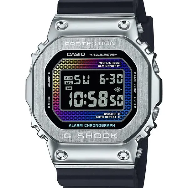 Orologio da uomo G-SHOCK CASIO Rainbow Brick Wall GM-5600RW-1JF