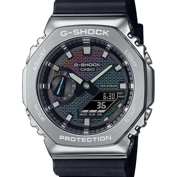 Orologio da uomo G-SHOCK CASIO Rainbow Brick Wall GM-2100RW-1AJF