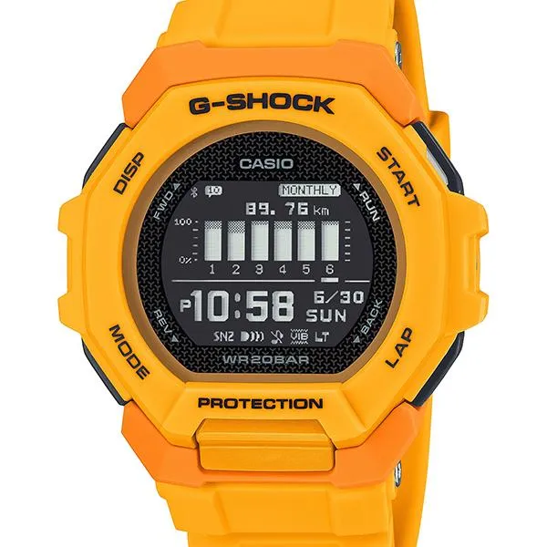 Orologio da uomo G-SHOCK CASIO G-SQUAD GBD-300-9JF
