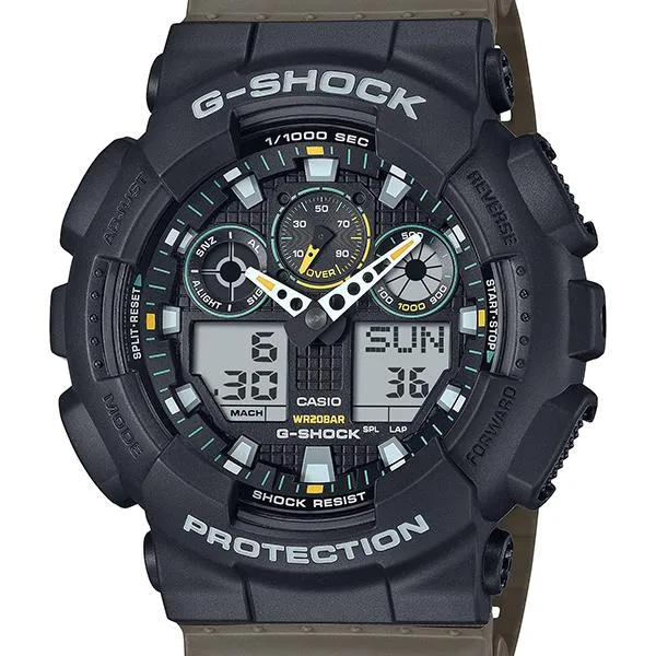 Orologio da uomo CASIO G-SHOCK GA-100TU-1A3JF