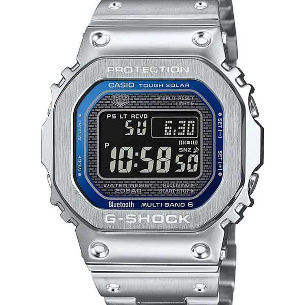 GMW-B5000D-2JF CASIO G-SHOCK GMW-B5000 NAVY FACE "Double Peak" Orologio da uomo