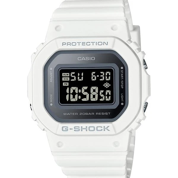 Orologio digitale da uomo CASIO G-SHOCK GMD-S5600-7JF, colore bianco.