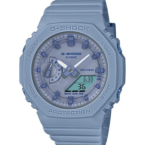 Orologio da uomo CASIO G-SHOCK GMA-S2100BA-2A2JF blu monocromatico