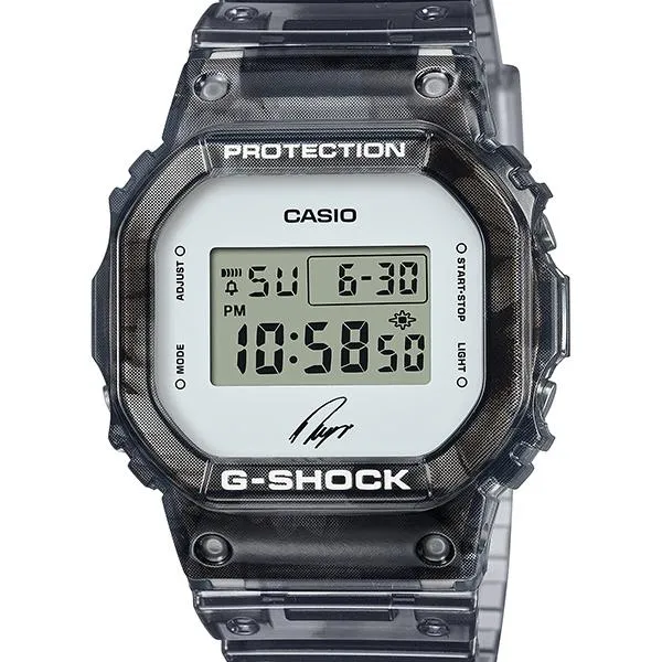 Orologio da uomo CASIO G-SHOCK modello Ryo Ishikawa Signature, DW-5600RI22-1JR