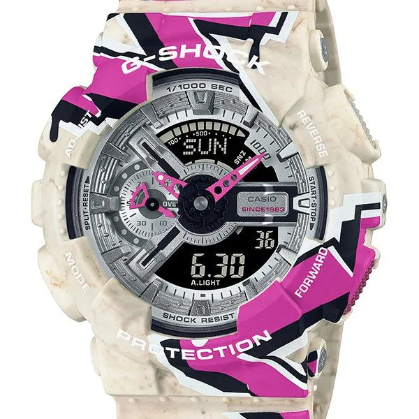 Orologio da uomo G-SHOCK CASIO Street Spirit GA-110SS-1AJR