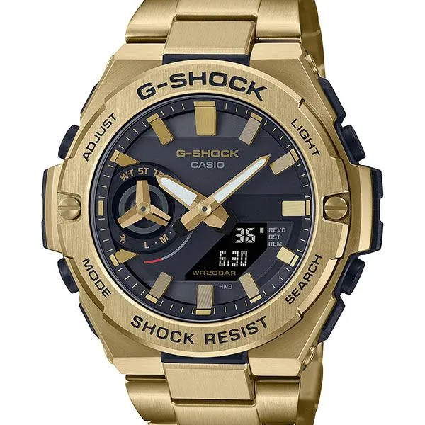 GST-B500GD-9AJF CASIO G-SHOCK NUOVO G-STEEL Orologio da uomo G-Steel Oro