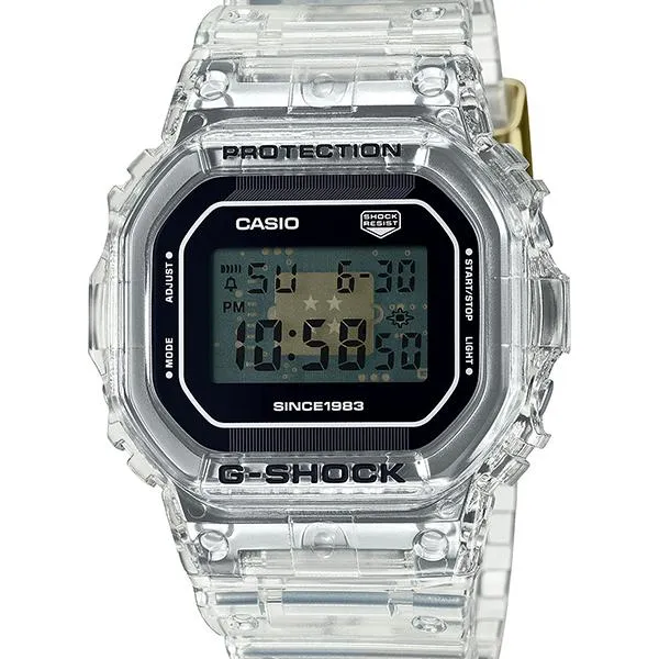 DW-5040RX-7JR Orologio da uomo CASIO G-SHOCK 40° Anniversario Clear Remix (Uscito il 7 luglio 2023)