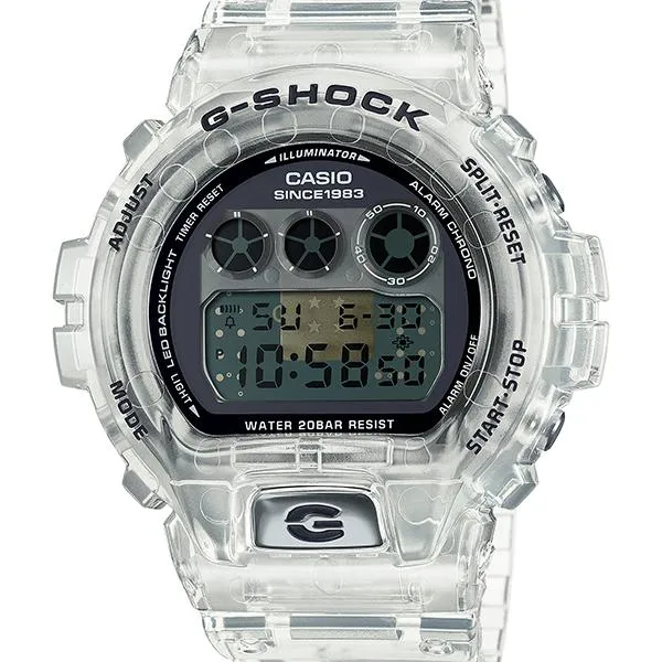 DW-6940RX-7JR Orologio da uomo CASIO G-SHOCK 40° Anniversario Clear Remix (Uscito il 7 luglio 2023)