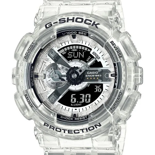 Orologio da uomo CASIO G-SHOCK 40° Anniversario Clear Remix (modello GA-114RX-7AJR) (uscita il 7 luglio 2023)