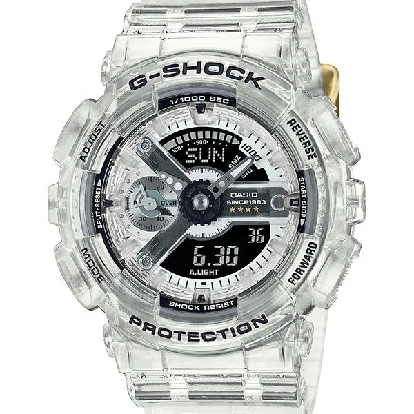 Orologio da donna CASIO G-SHOCK 40° Anniversario Clear Remix (GMA-S114RX-7AJR) (uscita il 7 luglio 2023)