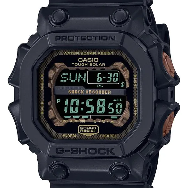 Orologio digitale da uomo G-SHOCK CASIO GX-56RC-1JF color verde acqua e marrone
