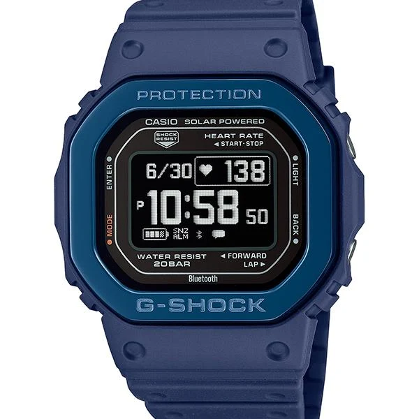 Orologio da uomo DW-H5600MB-2JR G-SHOCK CASIO G-SQUAD con monitoraggio della frequenza cardiaca e del livello di ossigeno nel sangue.
