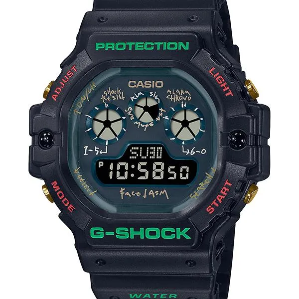 Orologio da uomo DW-5900FA-1JR G-SHOCK CASIO FACETASM Tie-Up