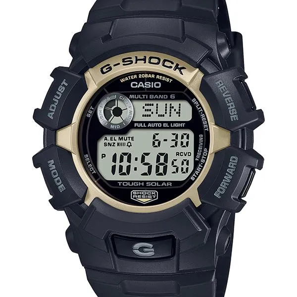 Orologio da uomo G-SHOCK CASIO Fire Package radiocontrollato a energia solare, modello GW-2320SF-1B6JR.