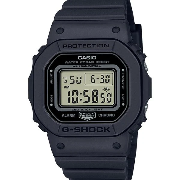 Orologio digitale da donna G-SHOCK CASIO GMD-S5600BA-1JF monocromatico nero.