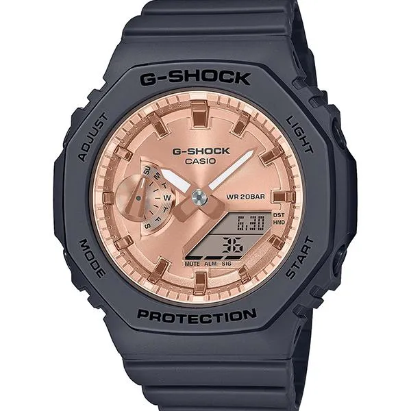 Orologio da donna CASIO G-SHOCK GMA-S2100 con quadrante metallico PG, modello GMA-S2100MD-1AJF, uscito il 26 agosto.